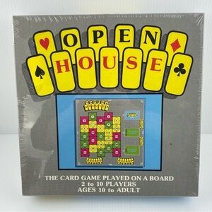 Open House Card Board Game Ages 10+ NEW